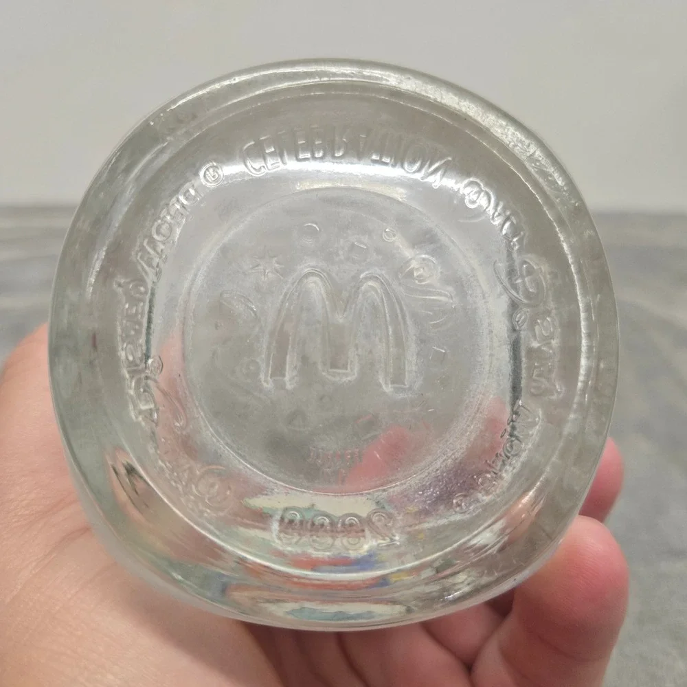 Walt Disney World 2000 Millennium Celebration McDonald's Glass Sorcerer Mickey